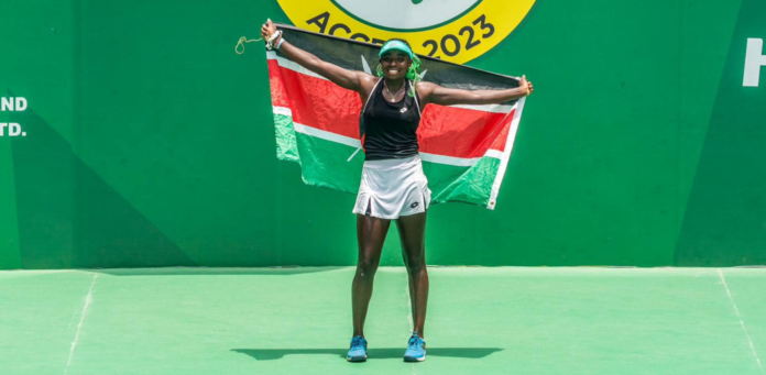 Angela Okutoyi wins African Games tennis title