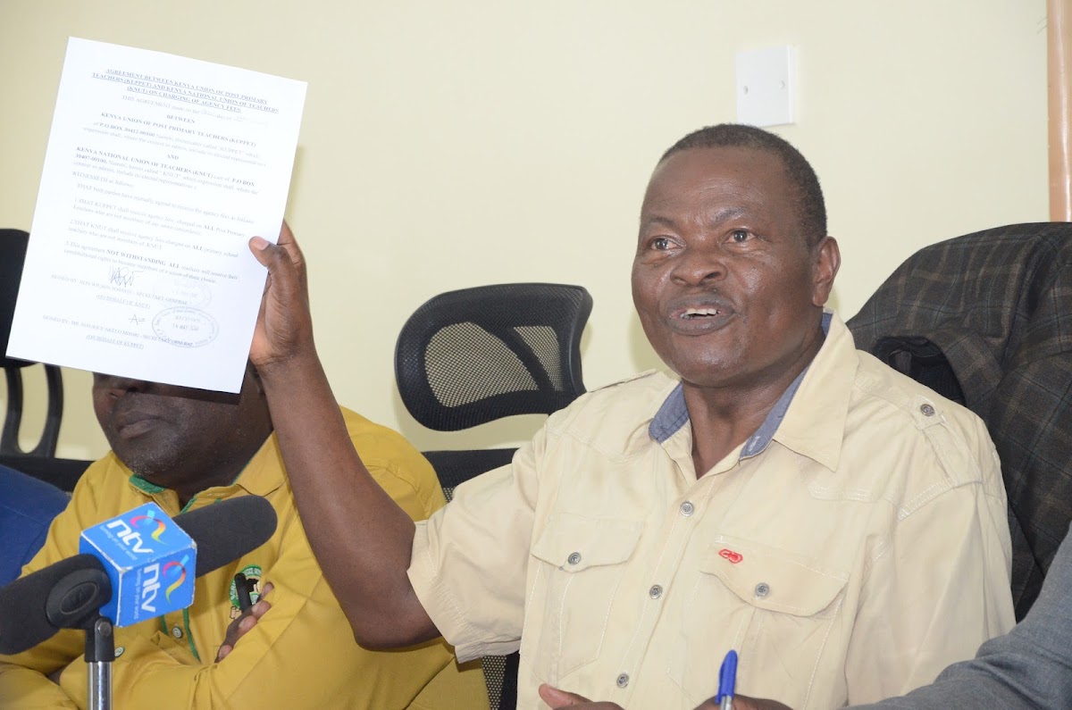 Kuppet secretary general Akelo Misori