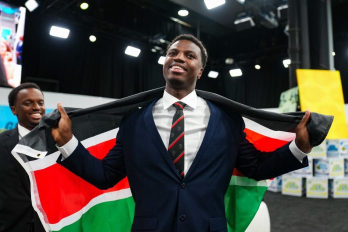 Joshua Weru sets record as first East African to sign for NFL’s Philadelphia Eagles